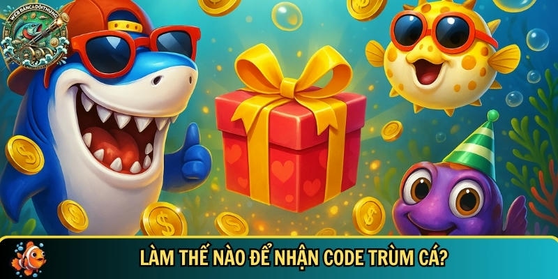 Hướng dẫn cách nhận được code trùm cá